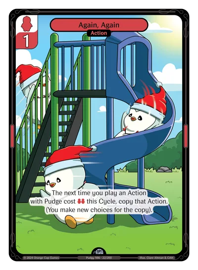 Again, Again, a Vibes card