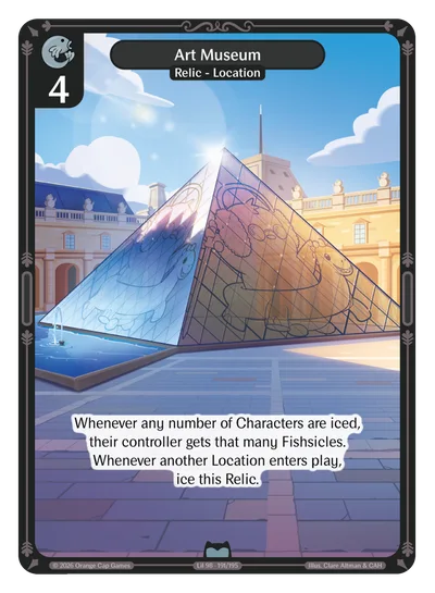 Art Museum, a Vibes card