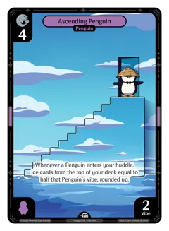 Ascending Penguin