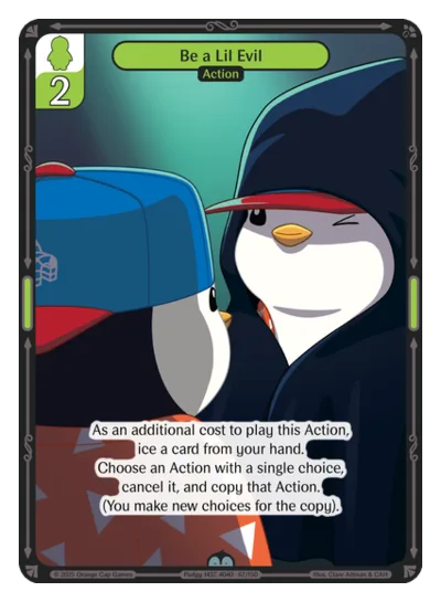 Be a Lil Evil, a Vibes card
