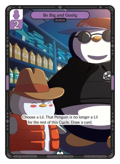 Be Big and Goofy, a Vibes card