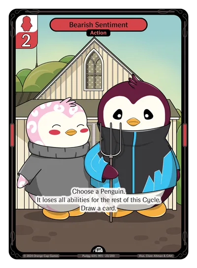 Bearish Sentiment, a Vibes card