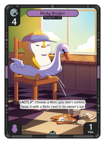 Becky Breaker, a Vibes card