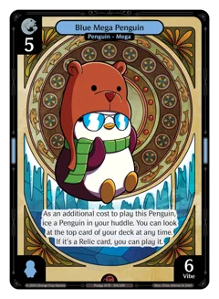 Blue Mega Penguin