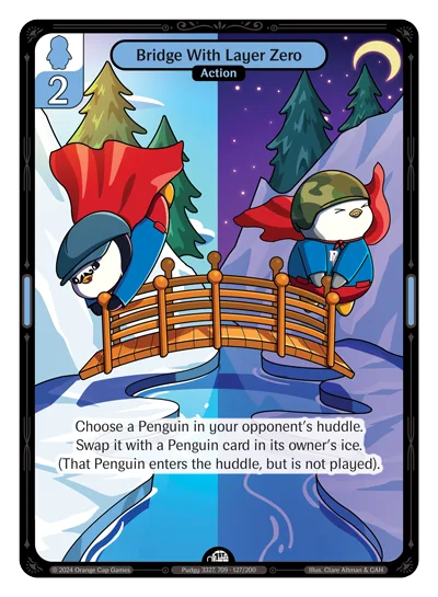 Bridge With Layer Zero, a Vibes card