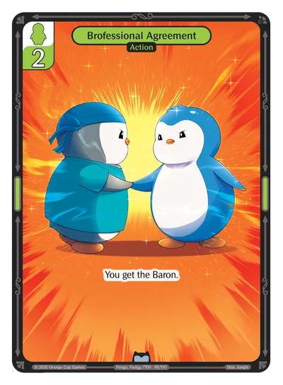 Brofessional Agreement, a Vibes card