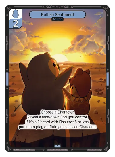 Bullish Sentiment, a Vibes card