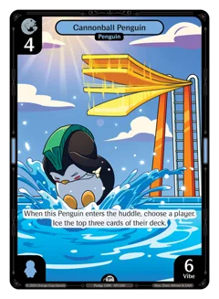 Cannonball Penguin