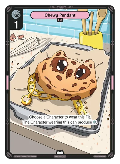 Chewy Pendant, a Vibes card