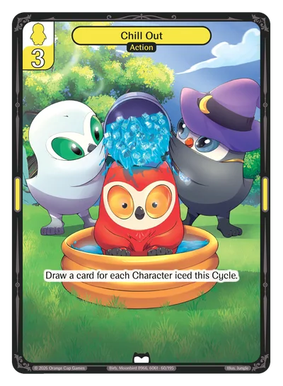 Chill Out, a Vibes card