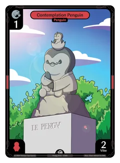 Contemplation Penguin