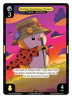 Dashing Swordsman Penguin