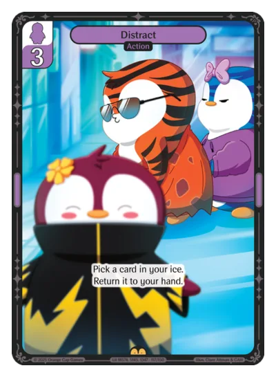 Distract, a Vibes card