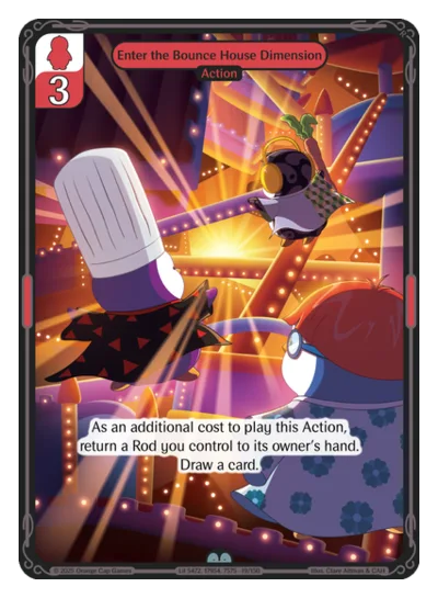 Enter the Bounce House Dimension, a Vibes card