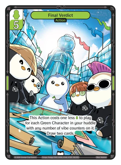 Final Verdict, a Vibes card