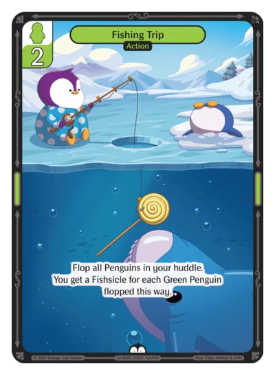 Fishing Trip, a Vibes card
