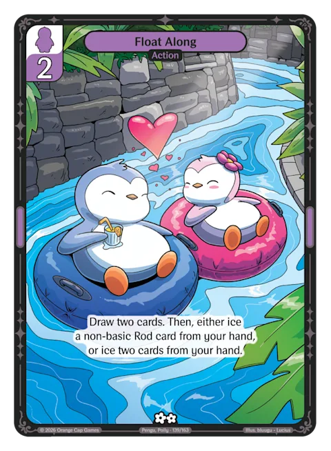 Float Along, a Vibes card