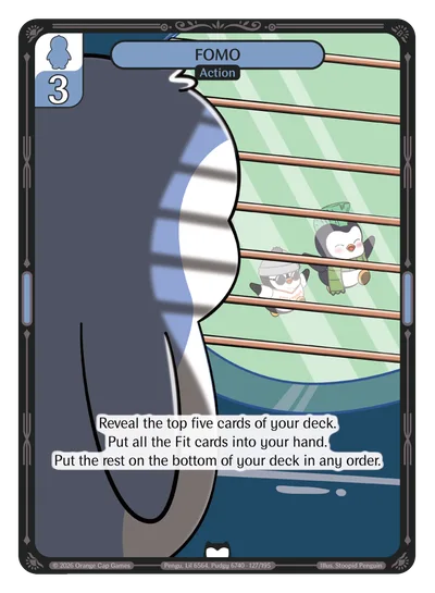 FOMO, a Vibes card