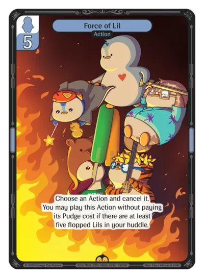 Force of Lil, a Vibes card