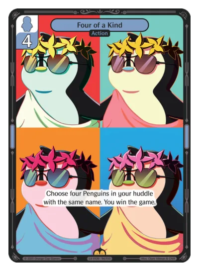 Four of a Kind, a Vibes card