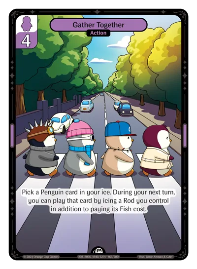 Gather Together, a Vibes card