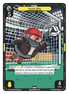 Goalie Birb