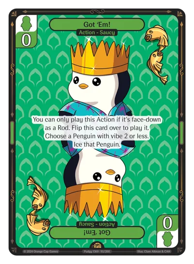 Got 'Em!, a Vibes card