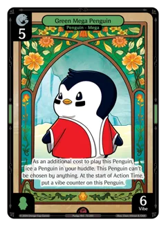 Green Mega Penguin