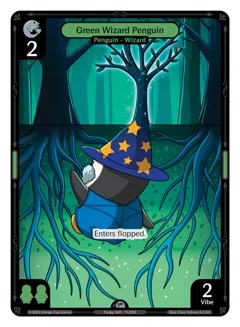 Green Wizard Penguin