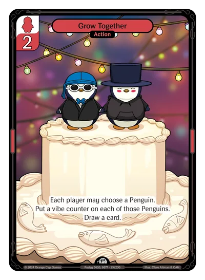 Grow Together, a Vibes card