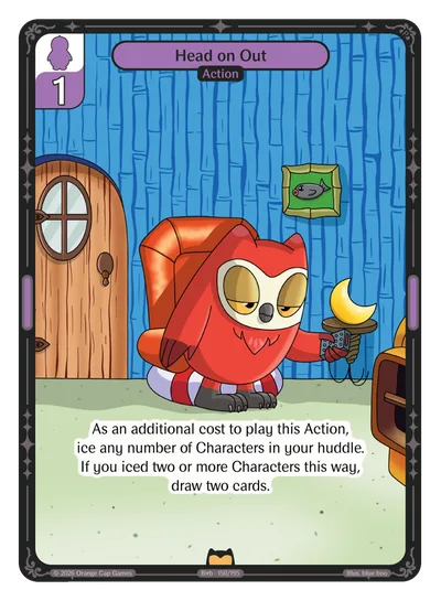 Head on Out, a Vibes card