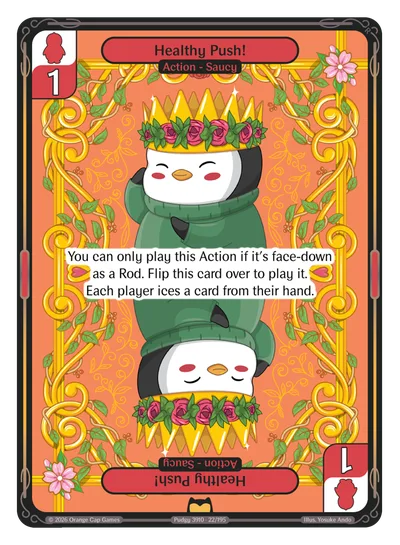 Healthy Push!, a Vibes card