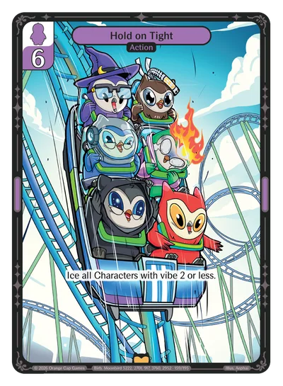 Hold on Tight, a Vibes card