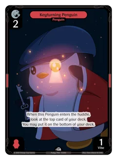 Keyturning Penguin