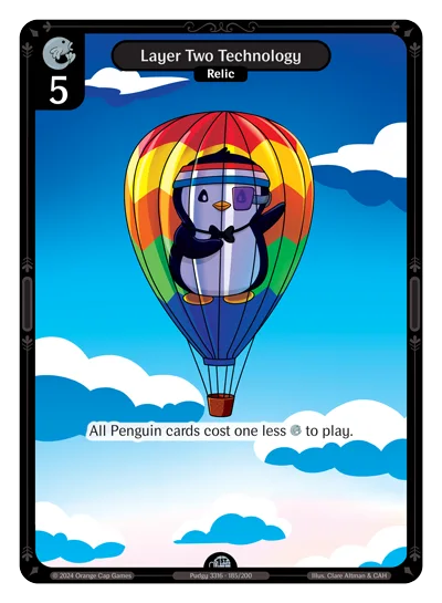 Layer Two Technology, a Vibes card