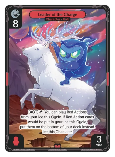 Leader of the Charge, a Vibes card