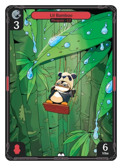 Lil Bamboo, a Vibes card