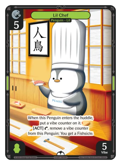 Lil Chef, a Vibes card