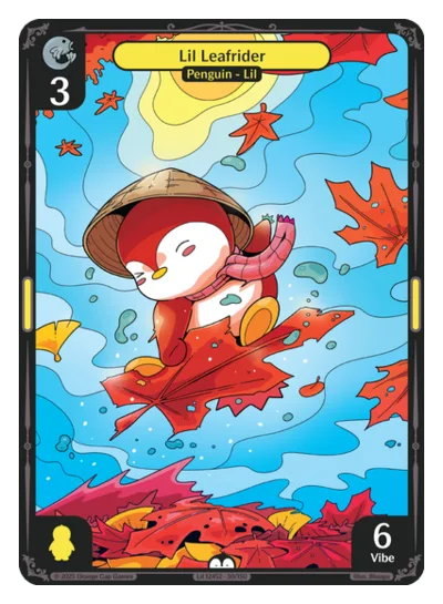 Lil Leafrider, a Vibes card