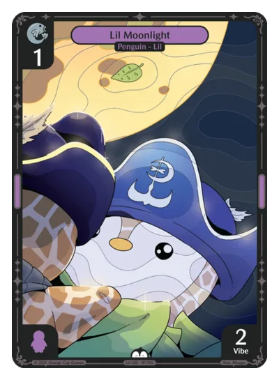 Lil Moonlight, a Vibes card