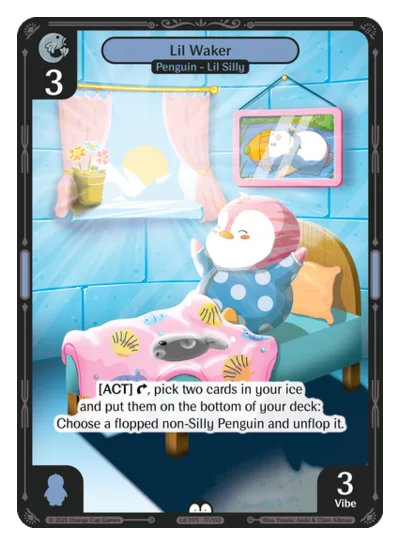 Lil Waker, a Vibes card