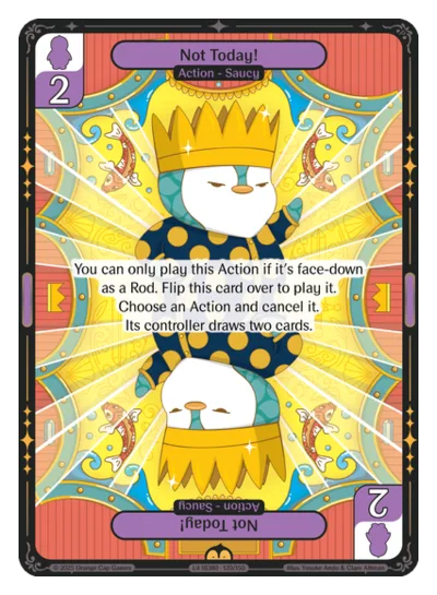 Not Today!, a Vibes card