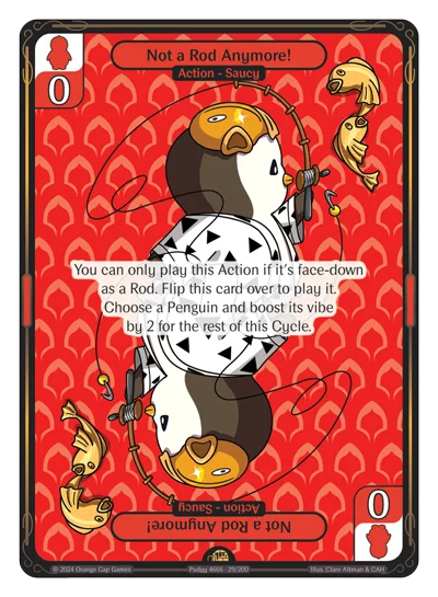 Not a Rod Anymore!, a Vibes card