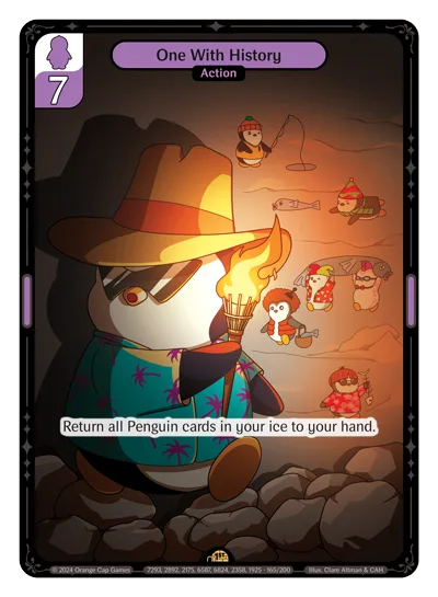 One With History, a Vibes card
