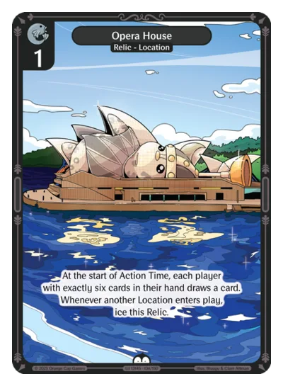 Opera House, a Vibes card
