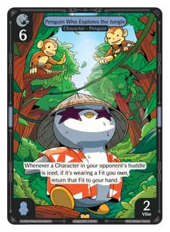 Penguin Who Explores the Jungle