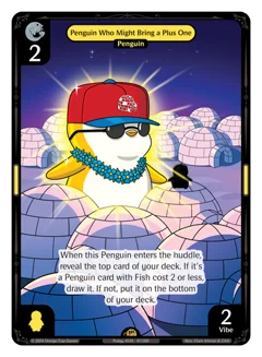 Penguin Who Might Bring a Plus One
