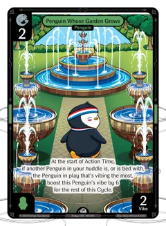 Penguin Whose Garden Grows