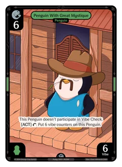 Penguin With Great Mystique