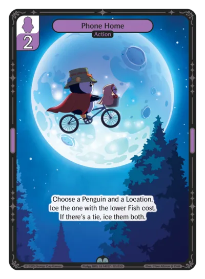 Phone Home, a Vibes card